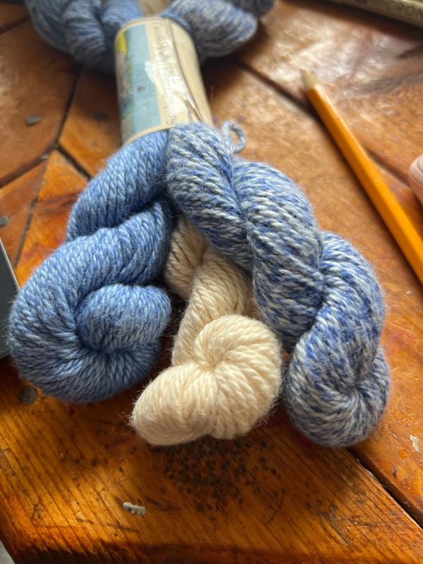 Heather Worsted Baby Hanks