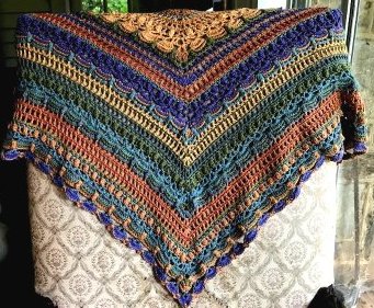 Lost in Time Shawl