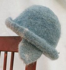 Felted Derby with Ear Flaps