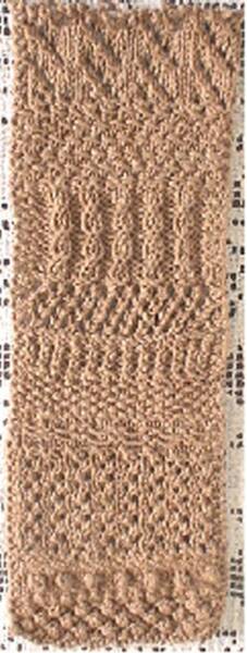 Sampler Scarf Pattern