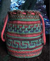 Mosaic Bag Coral and Yucca