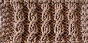 Mock Cable stitch